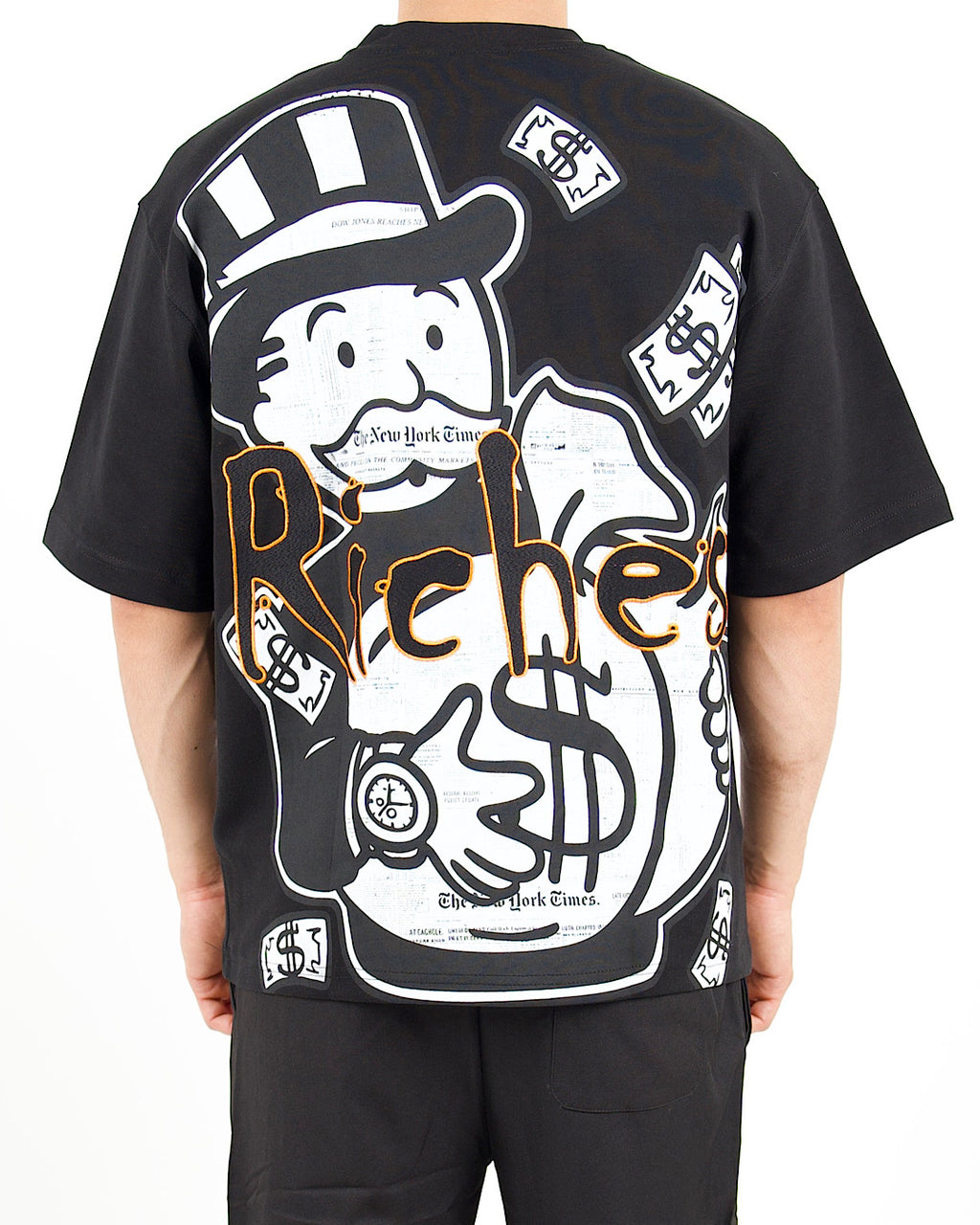 Monopoly Inspired Back Print T-Shirt