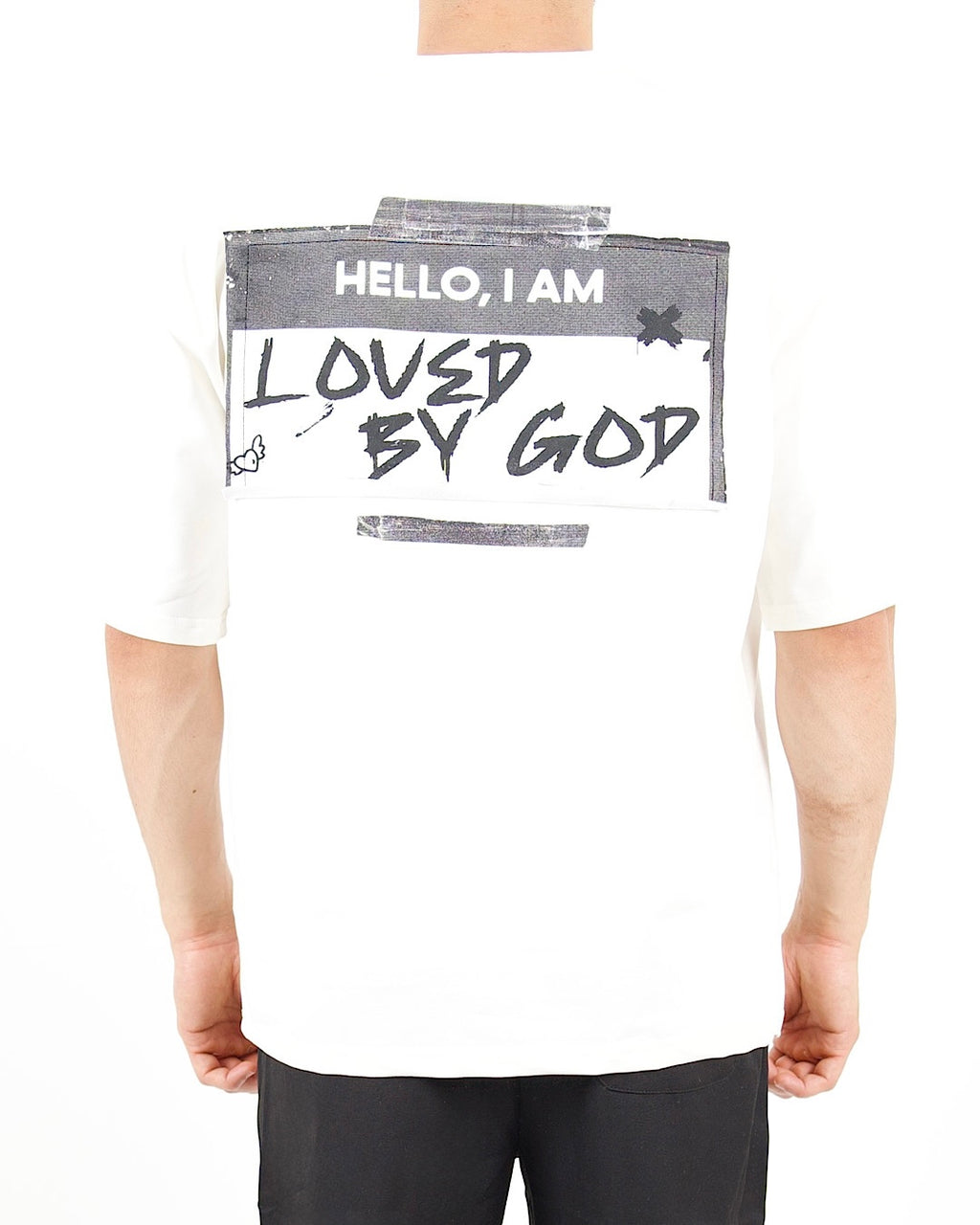 Loved By God Graphic Oversized T-Shirt