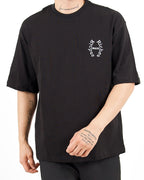 Renaissance Graphic Oversized Black T-Shirt