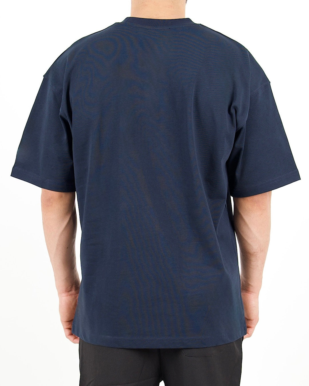 Oversized Varsity Patch Navy T-Shirt