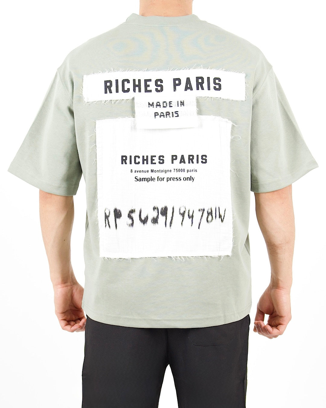 Riches Oversized Patch Detail T-Shirt