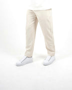 Tailored Beige Smart & Casual Trousers