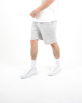 Relaxed Fit Grey Jersey Shorts