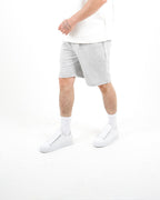 Relaxed Fit Grey Jersey Shorts