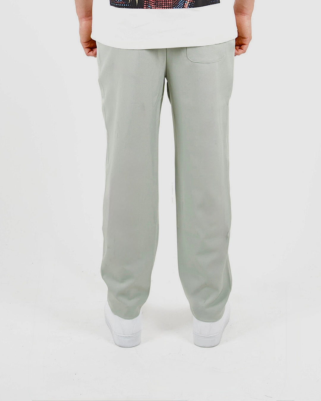 Tailored Sage Green Smart & Casual Trousers