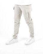Slim Fit Stretch Cargo Trousers