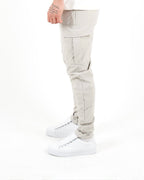 Slim Fit Stretch Cargo Trousers