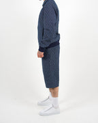 Patterned Bomber Jacket And Short Set
