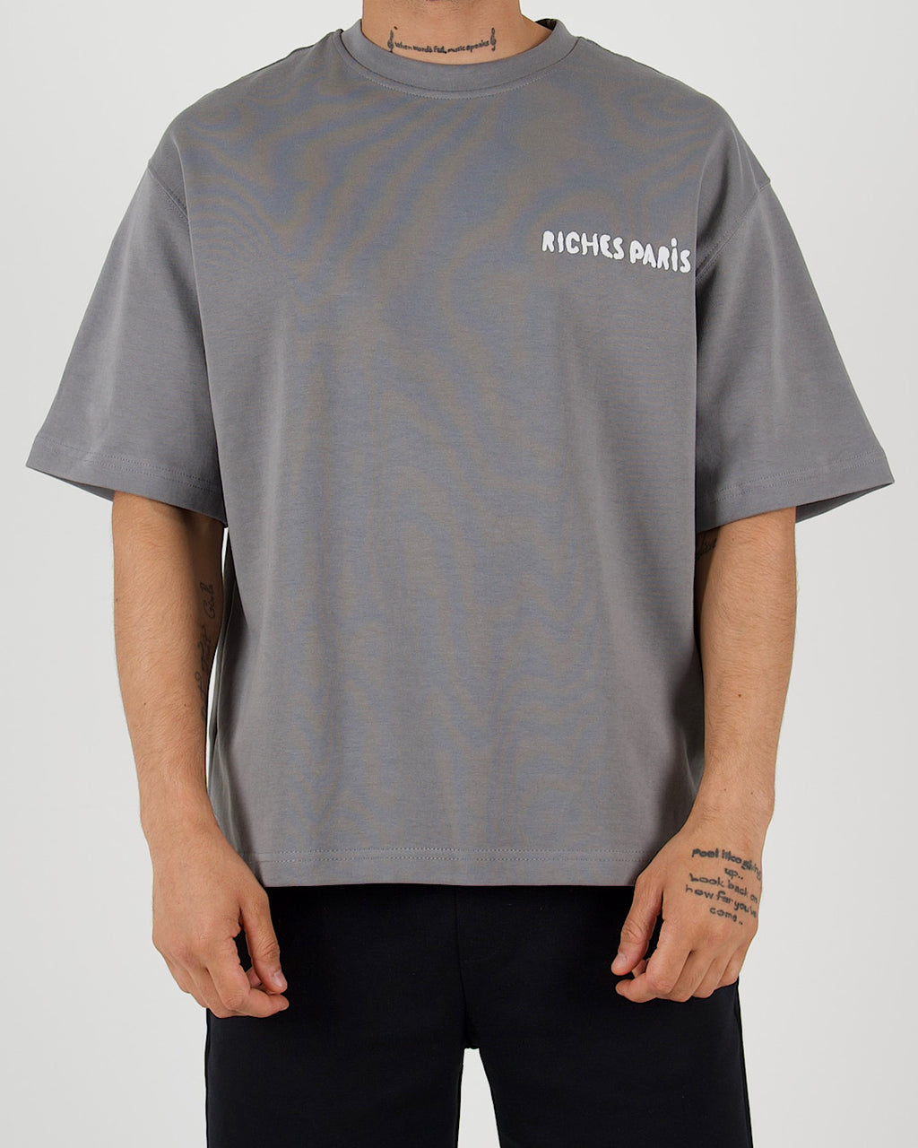 Riches Paris Marque Oversized Graphic T-Shirt