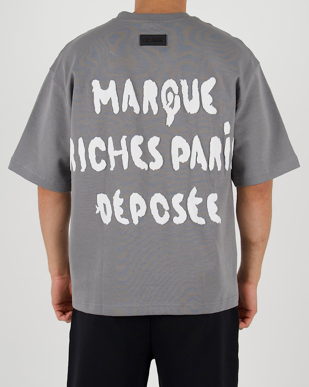 Riches Paris Marque Oversized Graphic T-Shirt