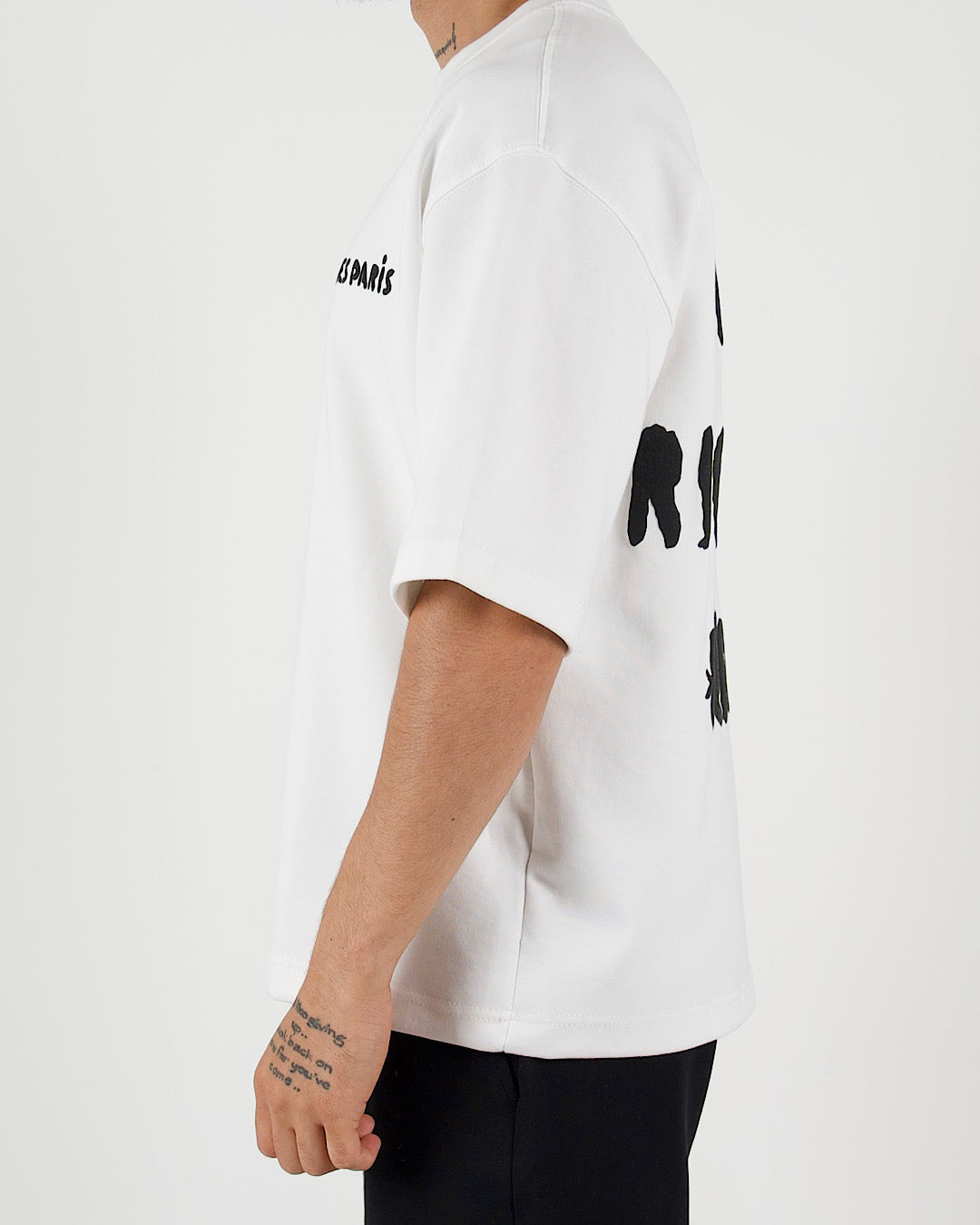 Riches Paris Marque Oversized Graphic T-Shirt