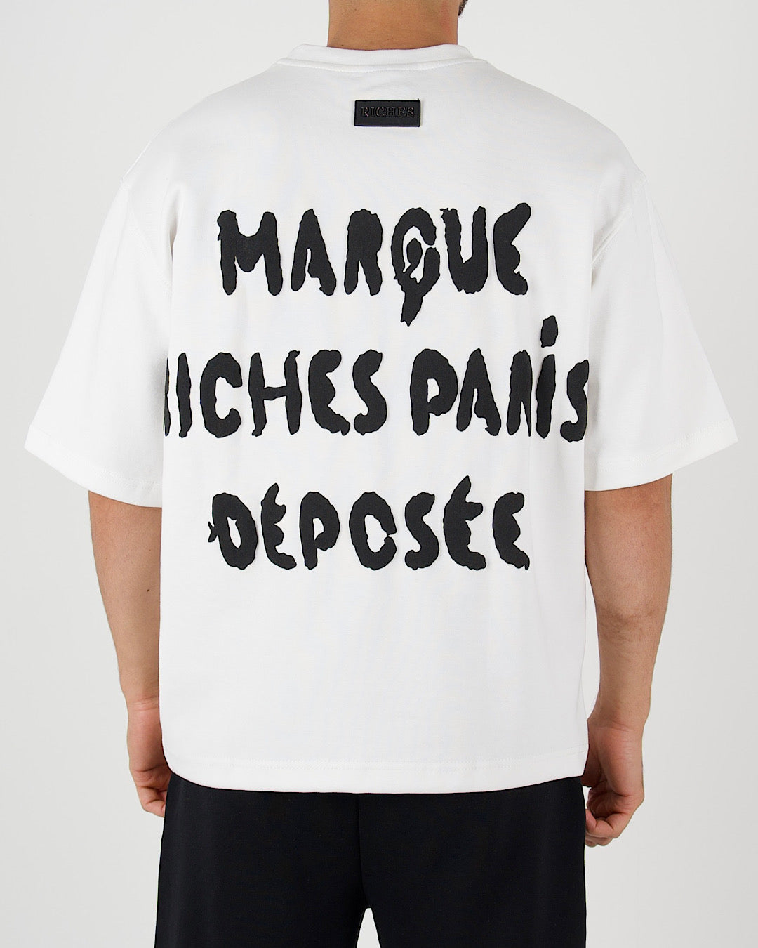 Riches Paris Marque Oversized Graphic T-Shirt
