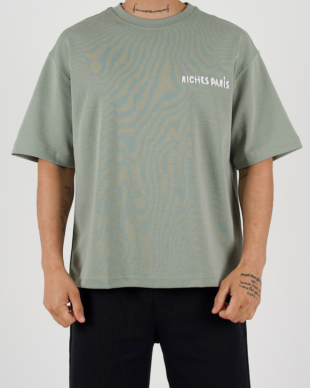 Riches Paris Marque Oversized Graphic T-Shirt