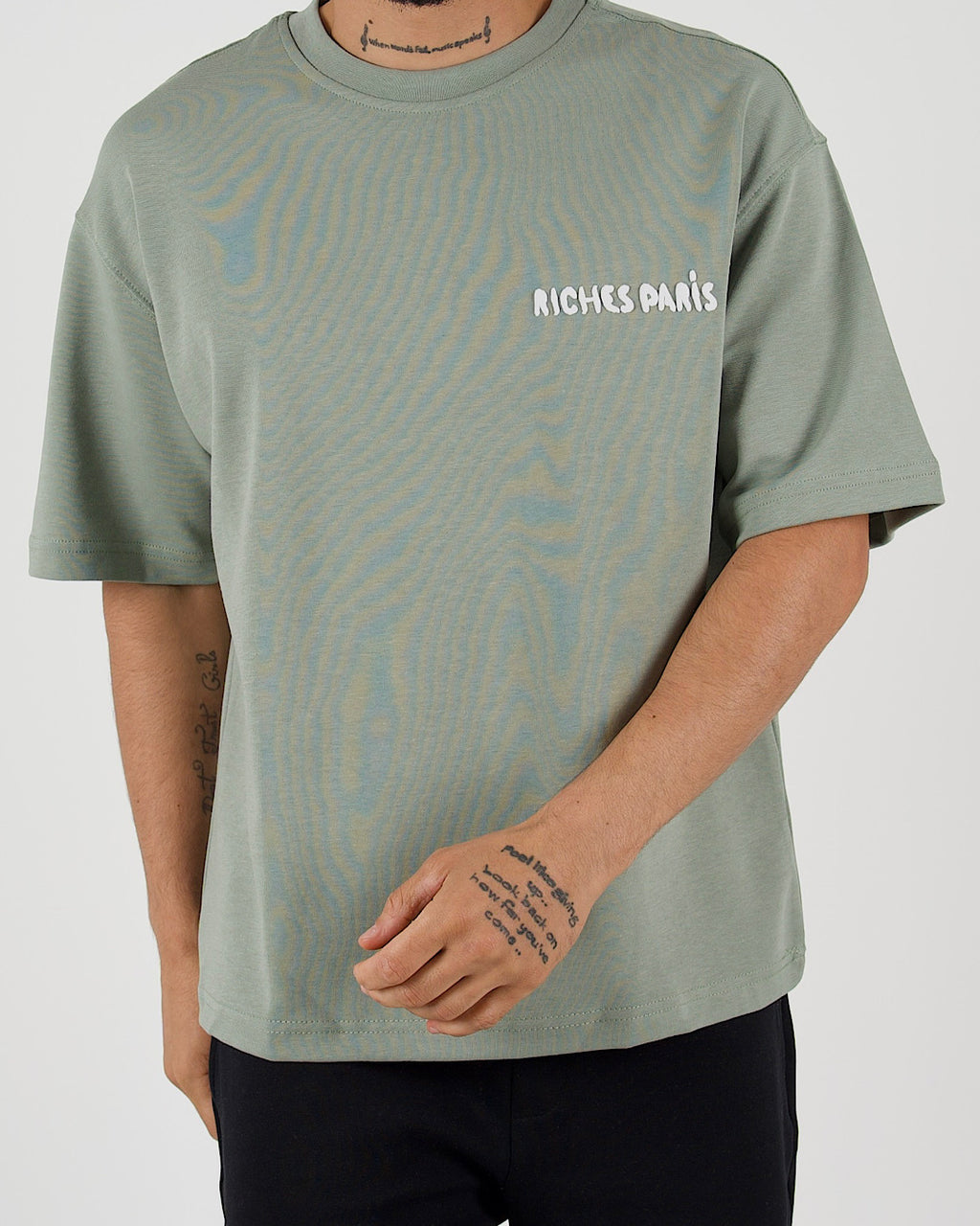 Riches Paris Marque Oversized Graphic T-Shirt