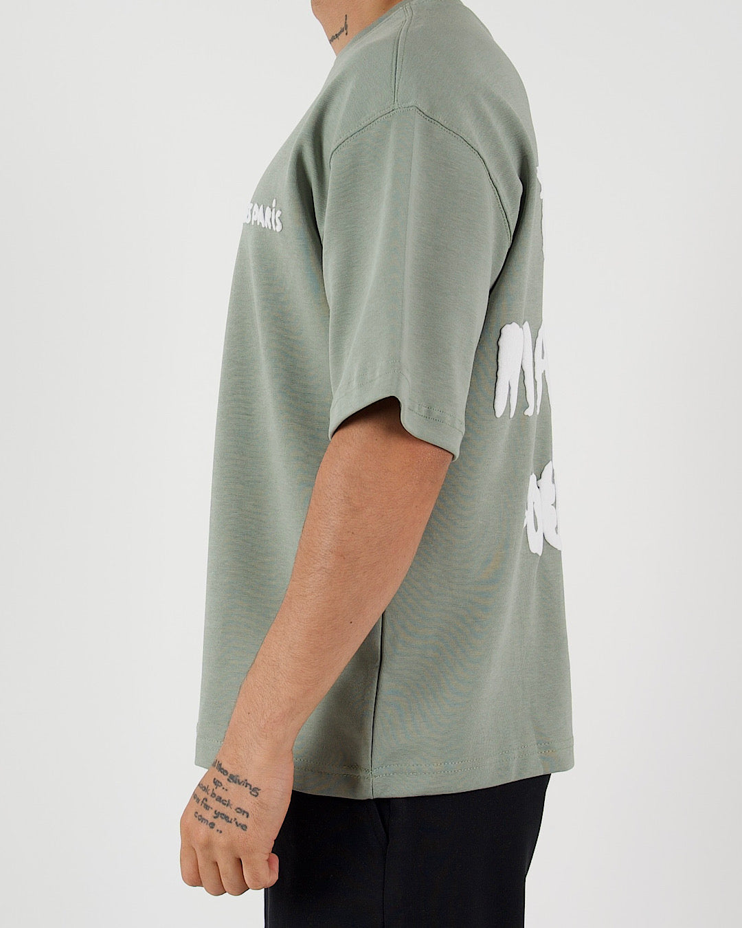 Riches Paris Marque Oversized Graphic T-Shirt