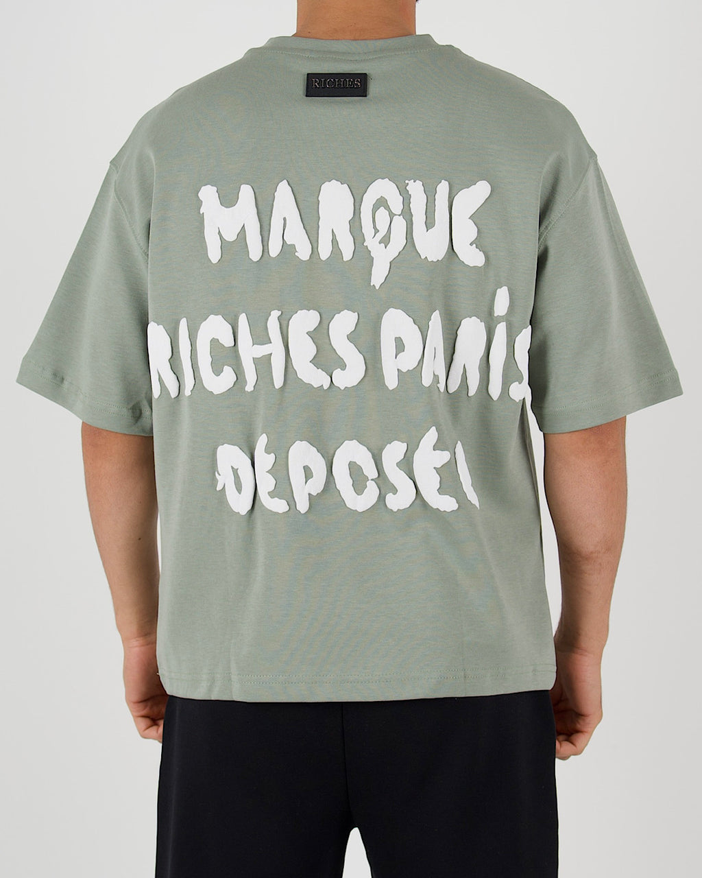 Riches Paris Marque Oversized Graphic T-Shirt