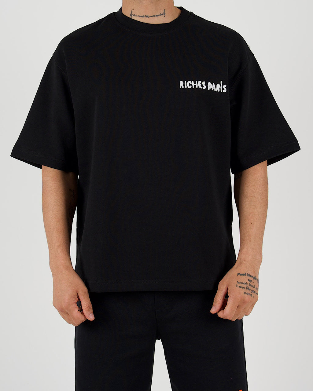 Riches Paris Marque Oversized Graphic T-Shirt