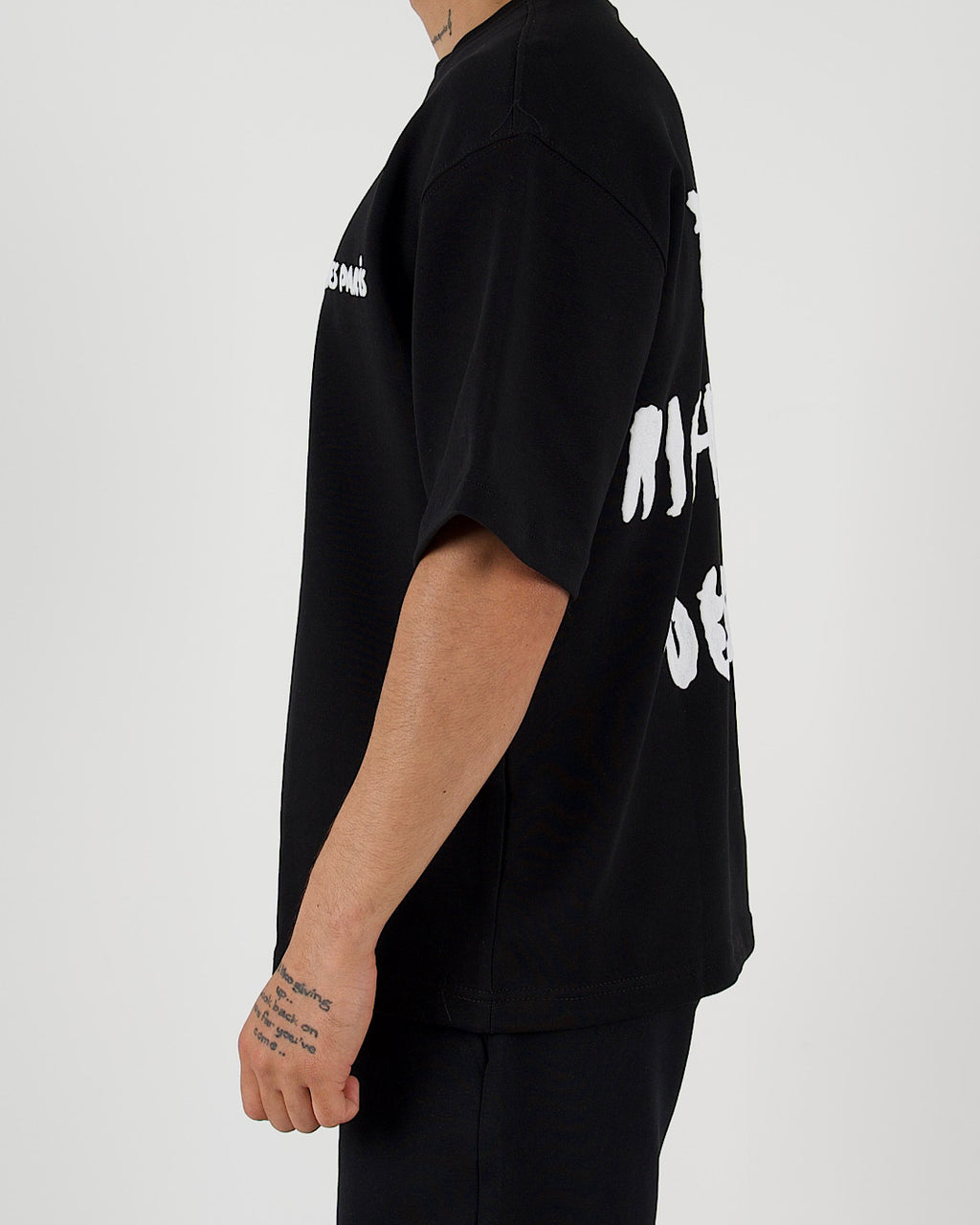 Riches Paris Marque Oversized Graphic T-Shirt
