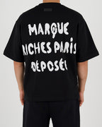 Riches Paris Marque Oversized Graphic T-Shirt