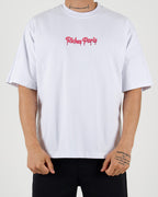 Graffiti Pink Riches Paris Oversized T-Shirt