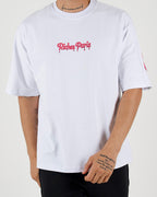 Graffiti Pink Riches Paris Oversized T-Shirt