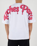 Graffiti Pink Riches Paris Oversized T-Shirt