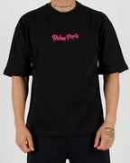 Graffiti Pink Riches Paris Oversized T-Shirt