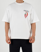 Riches Paris Chilli Back Print T-Shirt