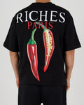 Riches Paris Chilli Back Print T-Shirt