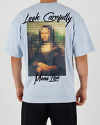 'Look Carefully' Mona Lisa Graphic T-Shirt