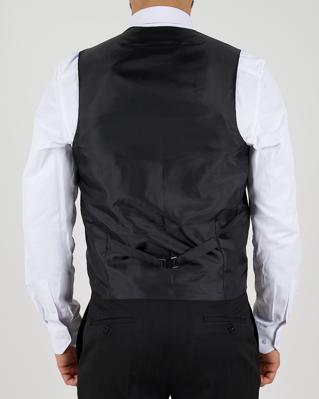 Black Jacquard Waistcoat