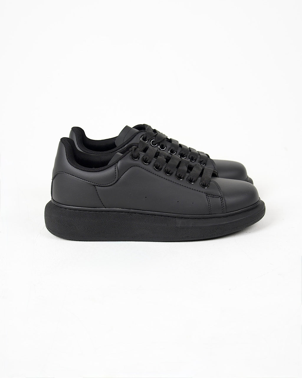 Black Chunky Sole Trainers