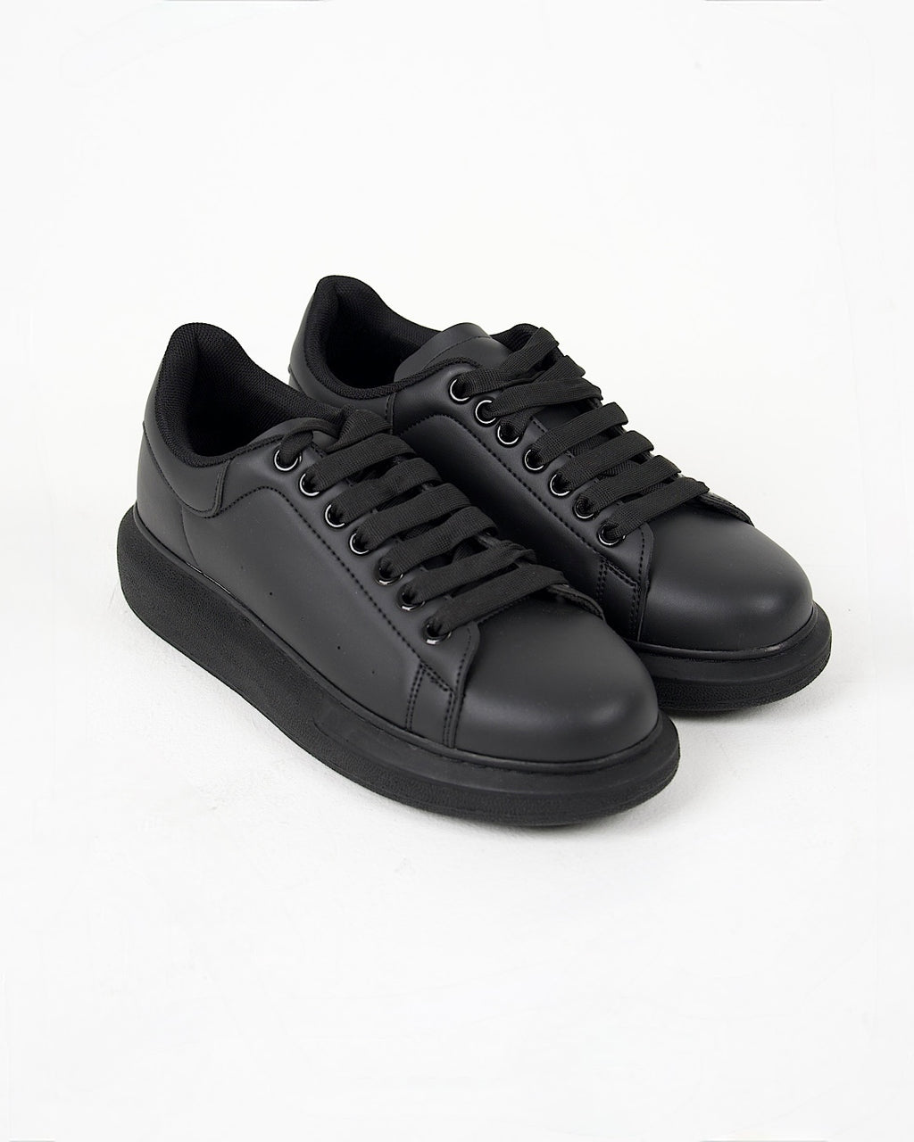 Black Chunky Sole Trainers