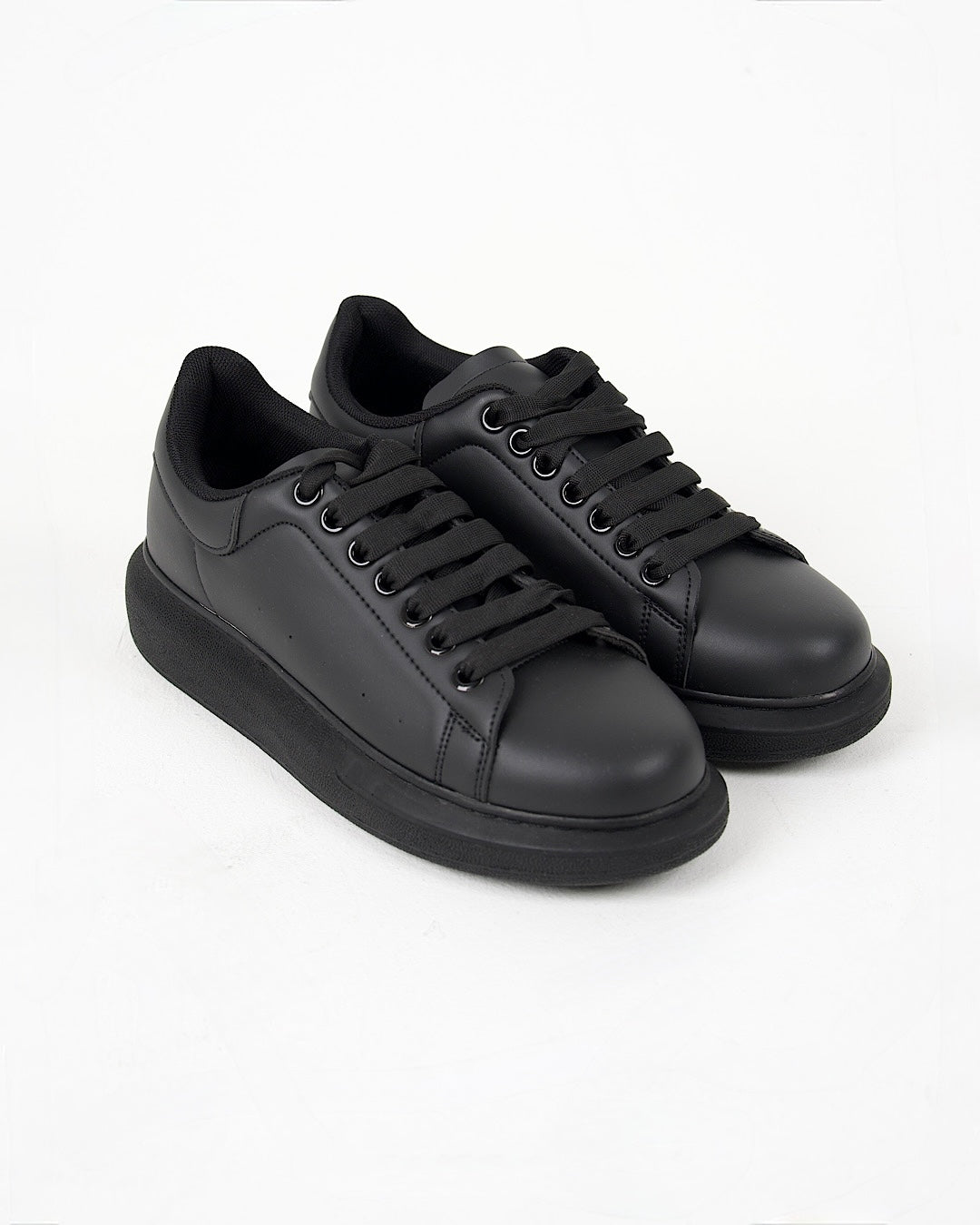Black Chunky Sole Trainers