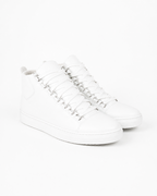 White High Top Lace Up Trainers