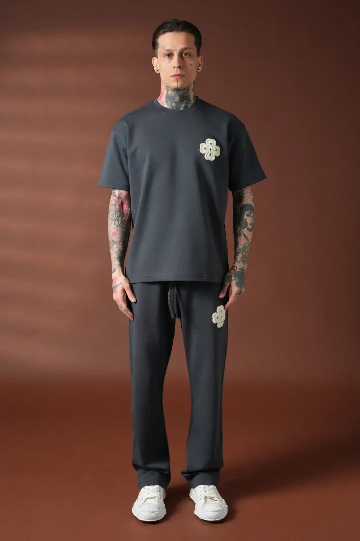 Crest Badge T-Shirt & Jogger Lounge Set