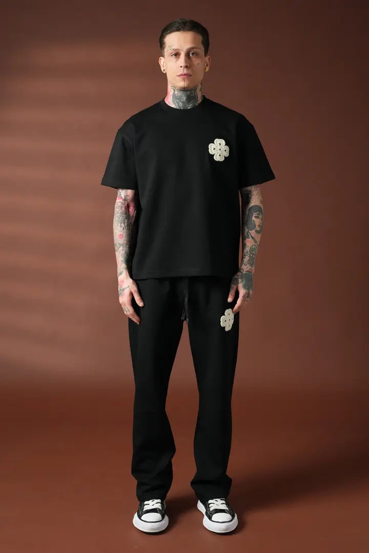 Crest Badge T-Shirt & Jogger Lounge Set