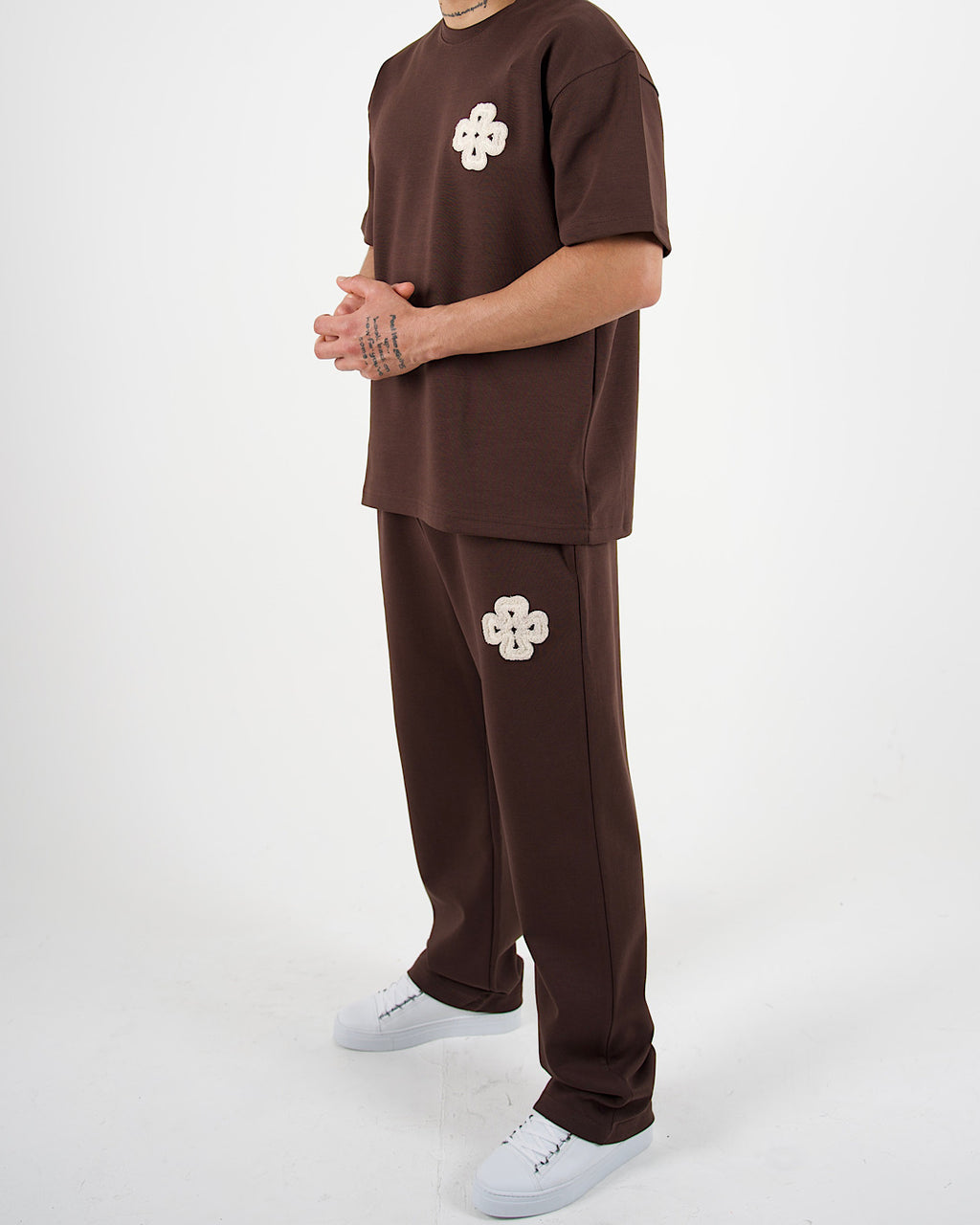 Crest Badge T-Shirt & Jogger Lounge Set