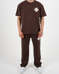 Crest Badge T-Shirt & Jogger Lounge Set