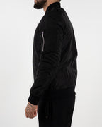 Black Classic Bomber Jacket