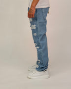 Heavy Distressed Jeans