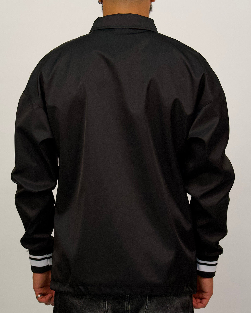 Collared Varsity 'C' Detail Jacket