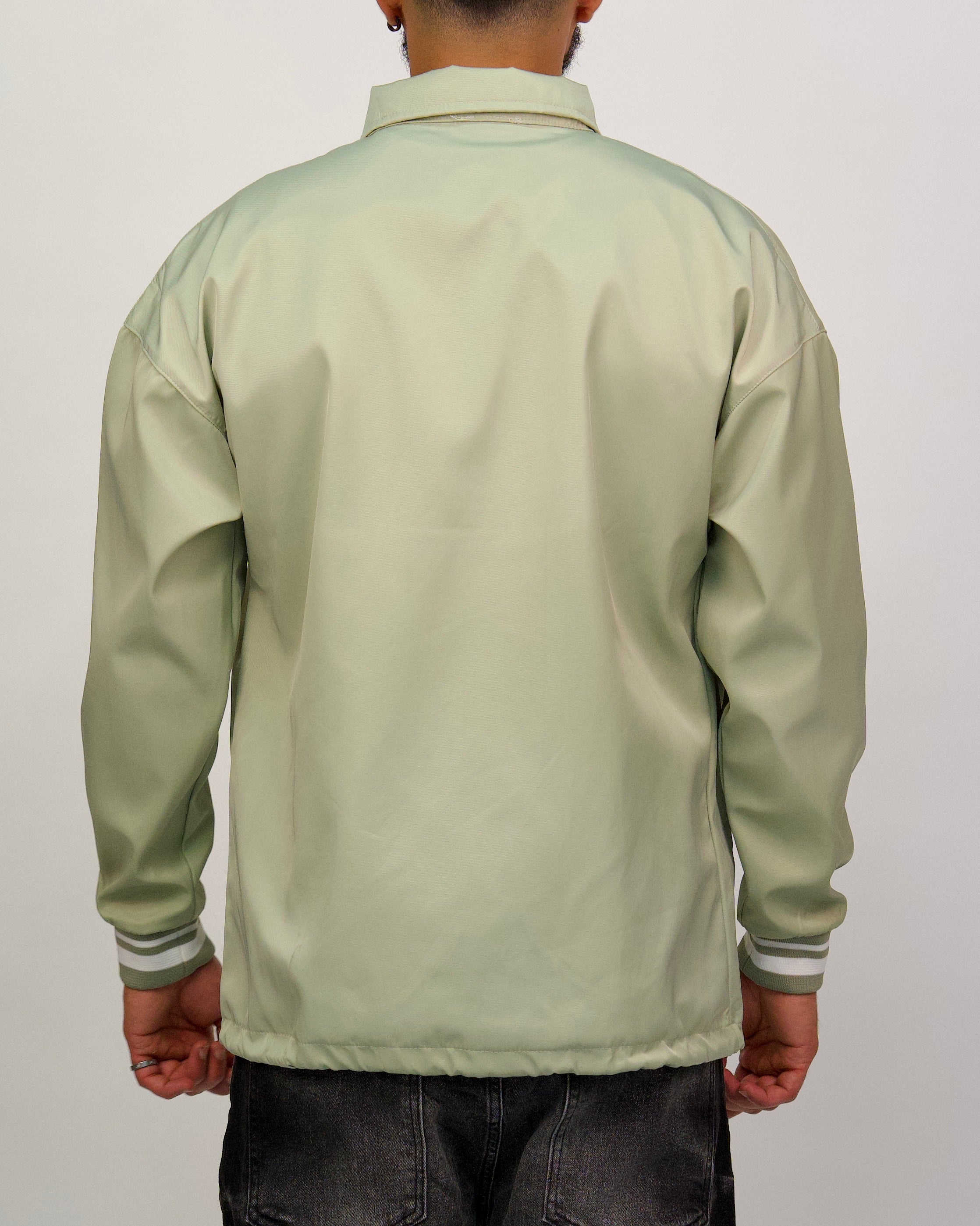 Collared Varsity 'C' Detail Jacket