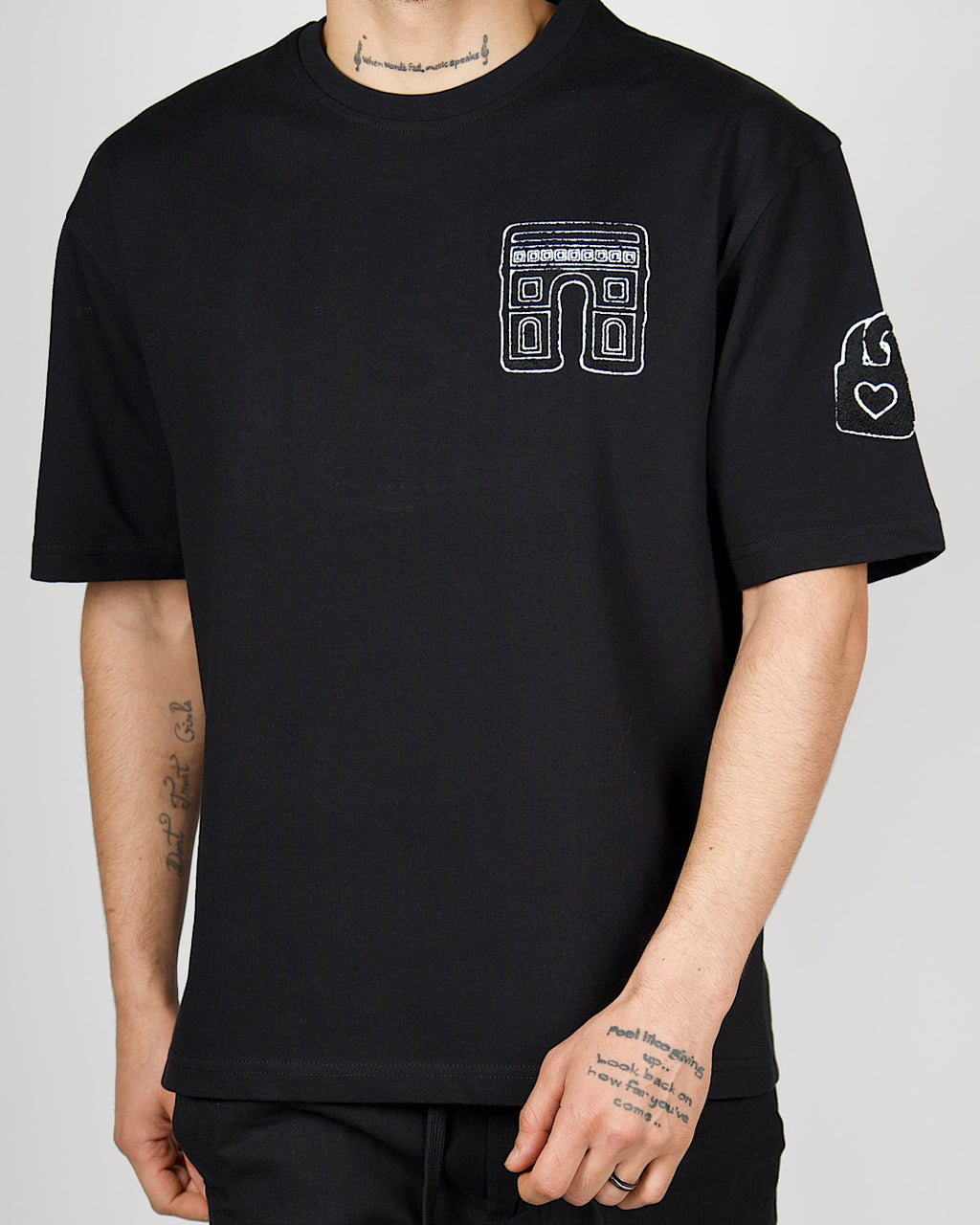 Oversized 'I.P Private' Graphic T-Shirt