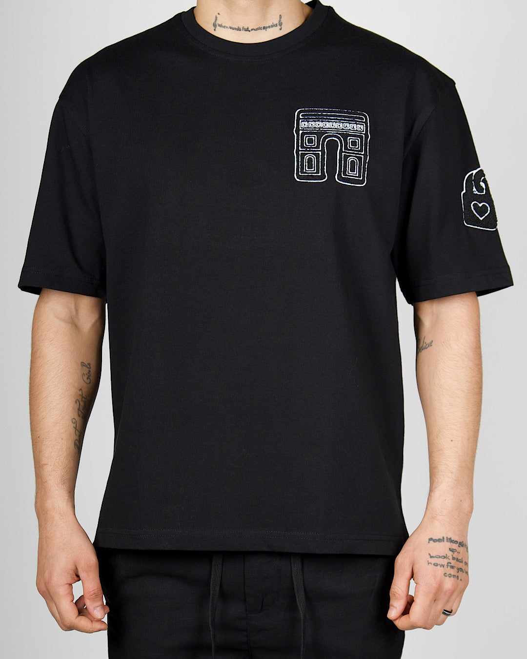 Oversized 'I.P Private' Graphic T-Shirt