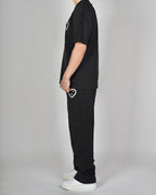 Heart Emblem T-Shirt & Trouser Set