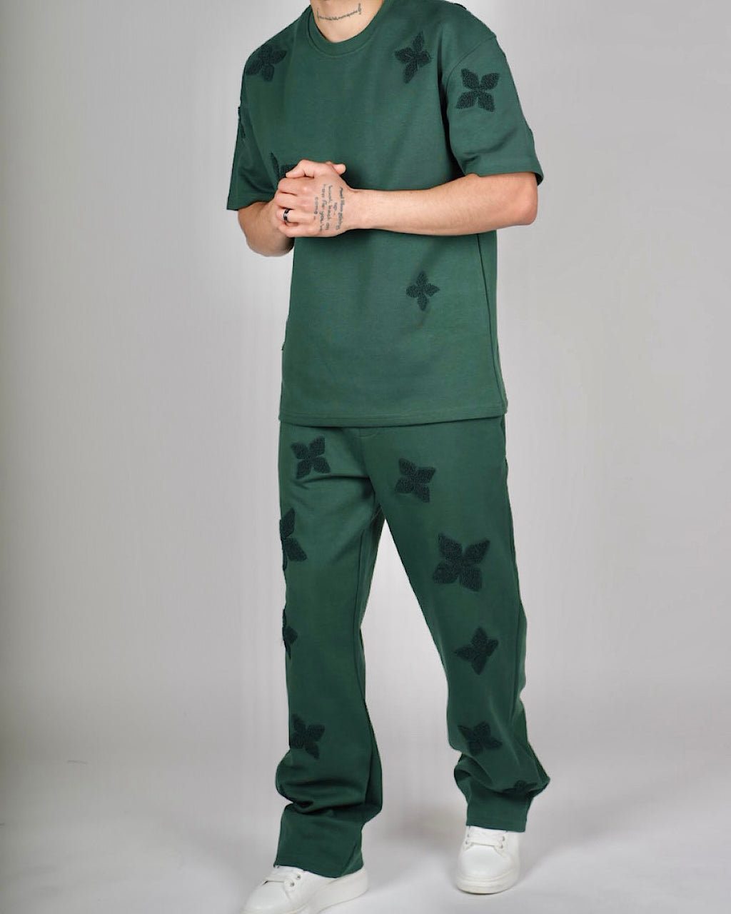 Signature Monogram T-Shirt & Trouser Set