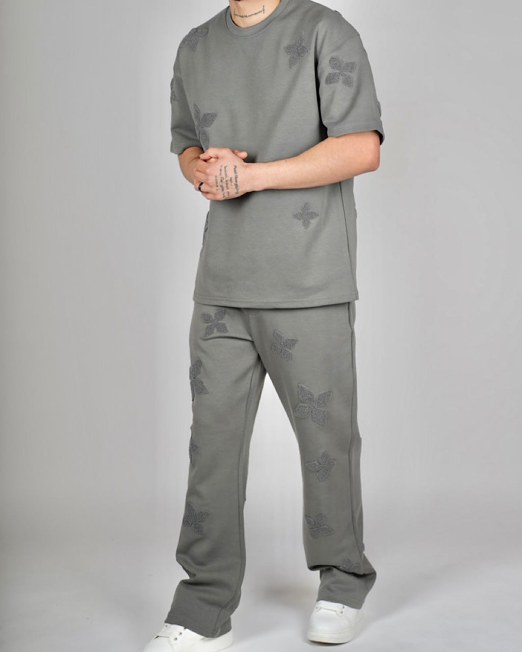 Signature Monogram T-Shirt & Trouser Set