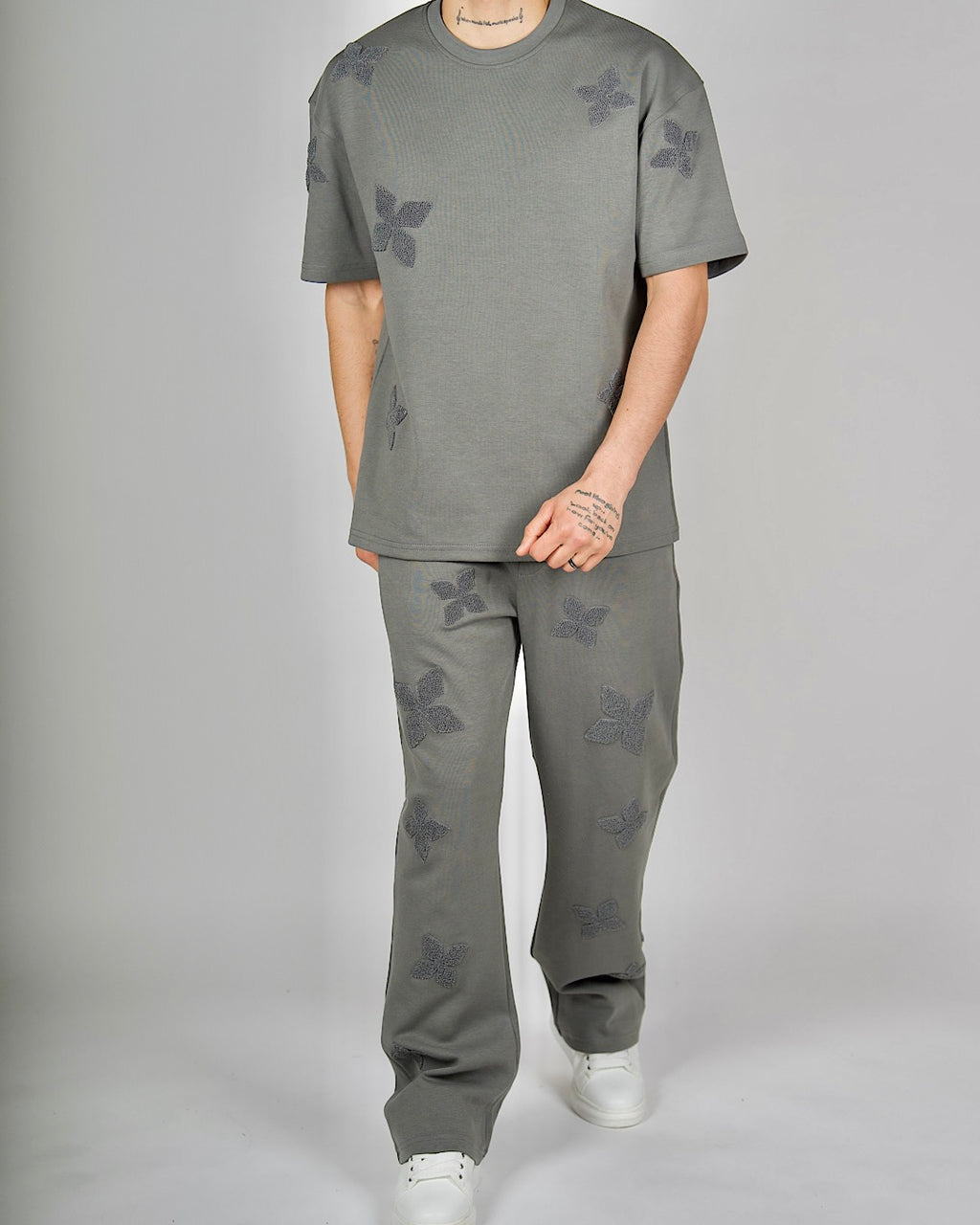 Signature Monogram T-Shirt & Trouser Set
