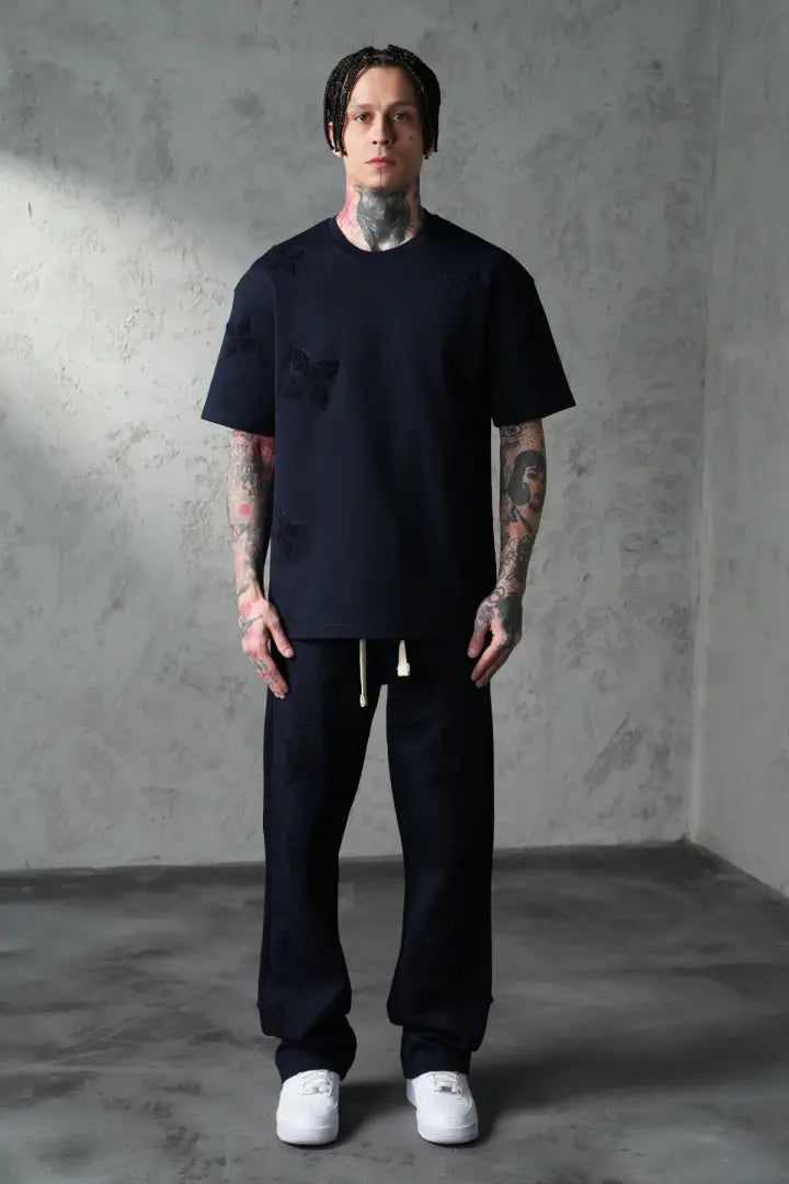 Signature Monogram T-Shirt & Trouser Set